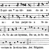Requiem aus Graduale (Foto: zVg Emanuel Helg): Notenblatt Choralschola Gregorianischer Gesang